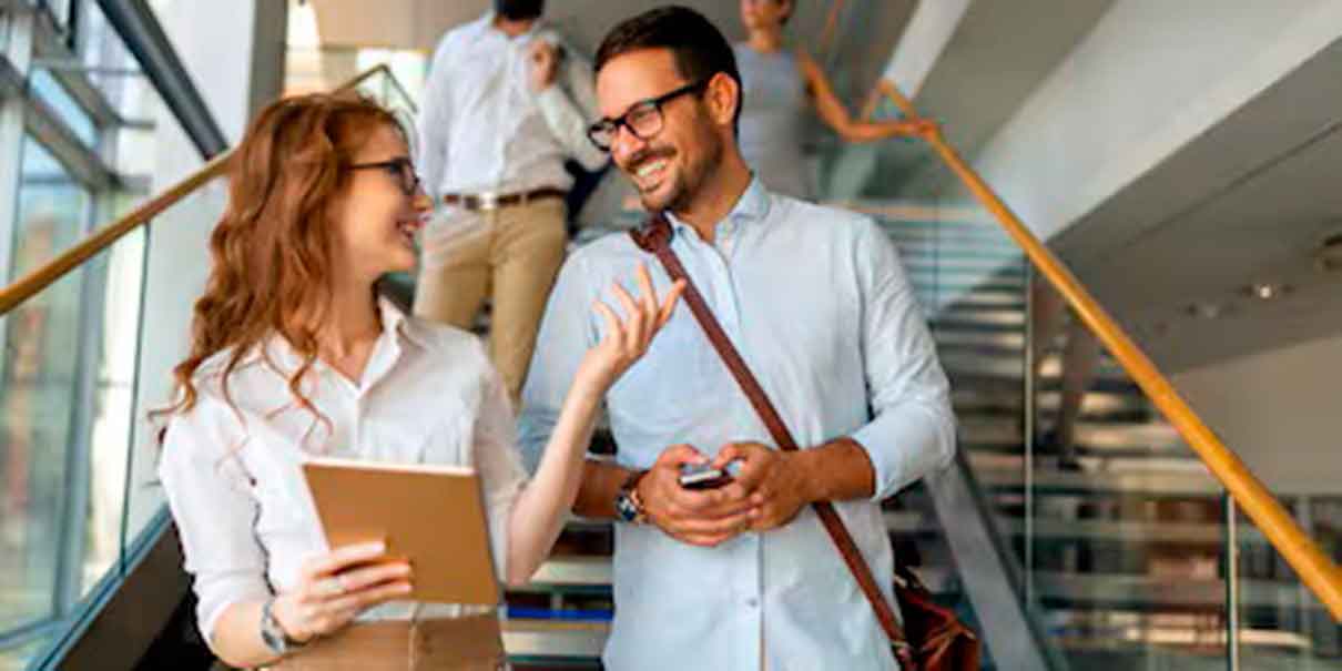 Amigos en el trabajo