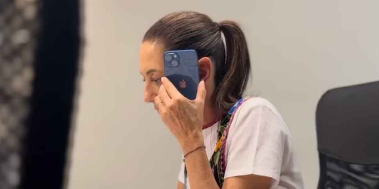 Hackean el celular de Claudia Sheinbaum tras trasladar 29 criminales a EU
