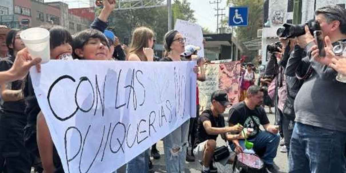 Protesta en CDMX: Exigen reapertura de pulquerías clausuradas