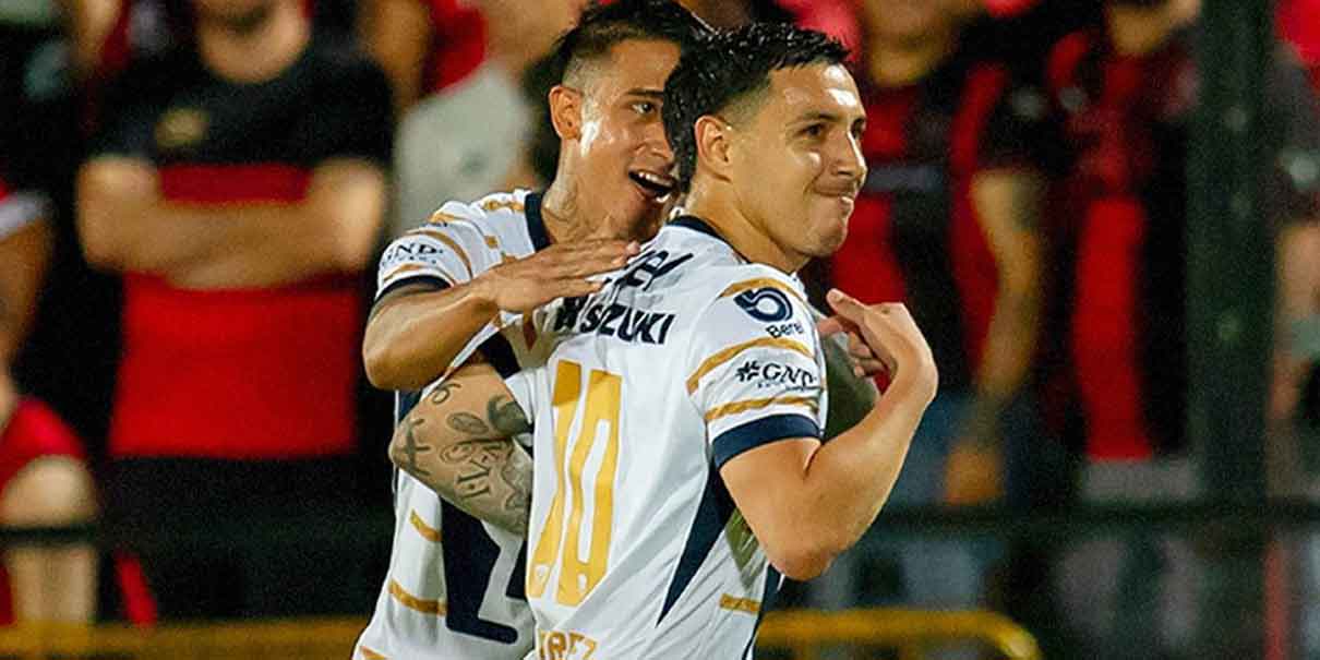 Pumas asegura su pase a cuartos de final en la Concachampions