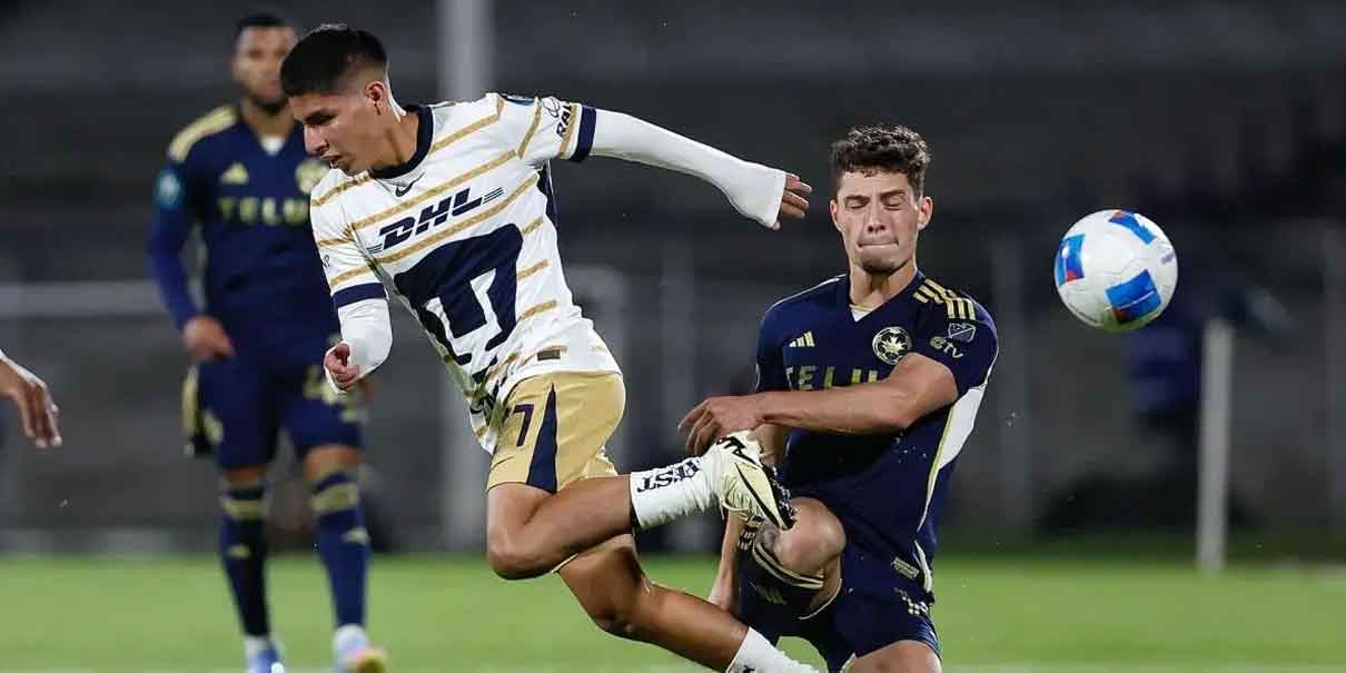 Pumas fuera de la Concacaf Champions Cup tras dramático final ante Vancouver