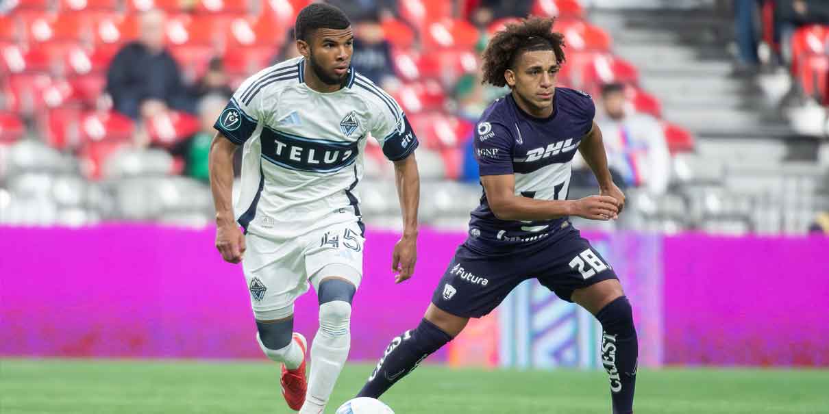 Pumas rescató un empate 1-1 en Vancouver con golazo de Carrasquilla en los últimos minutos