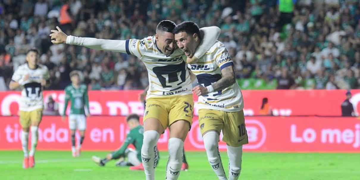 Pumas vence a León y se coloca en la lucha por el Play-In