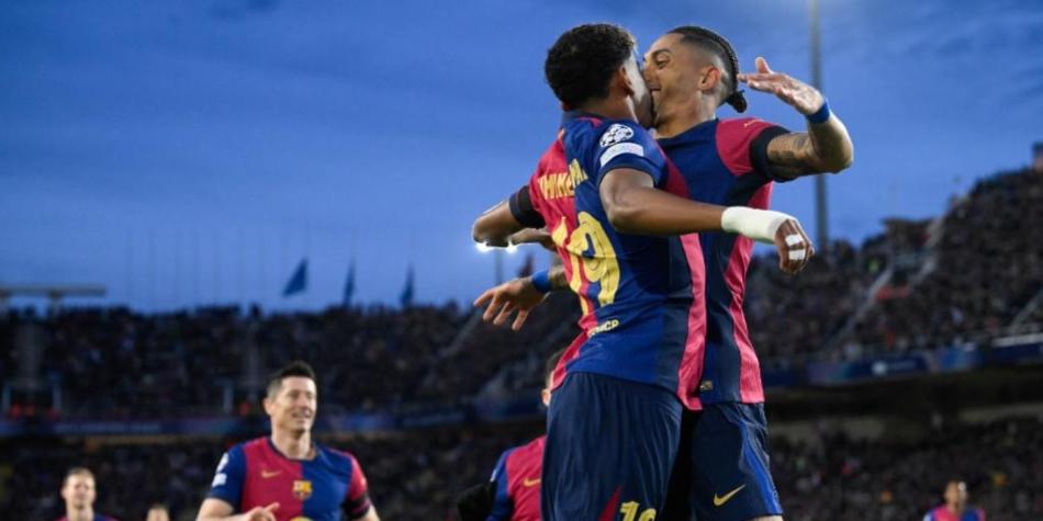 Raphinha y Lamine Yamal, los grandes protagonistas