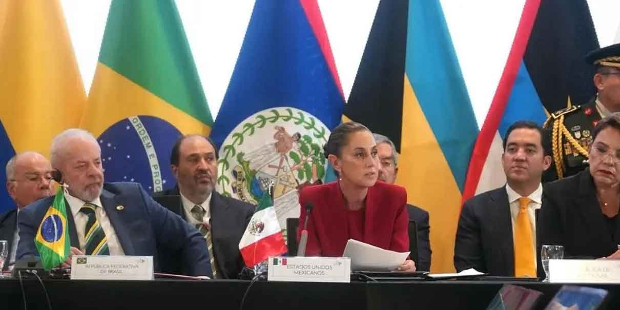 Sheinbaum propone una Cumbre por el bienestar económico de América Latina y el Caribe