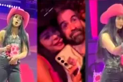 Tenso momento entre  Lupita Villalobos y una fan por abrazar a su esposo: “Siéntate, mi vida, antes de que te desgreñe y te parta tu ma..."