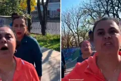 VIDEO. “Lady Zumba” se pone loca contra jóvenes que le pidieron que no invadiera los skateparks 