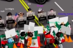 Niños y adolescentes latinos protestan en Roblox contra redadas migratorias del  ICE 