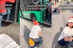 VIDEO. “Por eso luego los atropellan, si siguen haciendo sus m#m&d%s”: les grita chofer a un par de therians