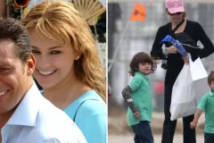 Captan a los hijos de Luis Miguel; el mayor es el vivo retrato del cantante