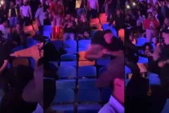 VIDEO. Se armó pelea campal durante concierto de Grupo Firme en Honduras 