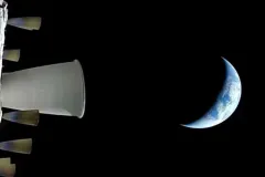 La Tierra vista desde Orión: así luce el planeta desde el espacio