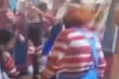 Así fue la pelea de Chuckys que enloqueció las redes en Puebla