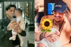 Christian Nodal habría sorprendido a Cazzu en Houston para ver a su hija Inti por primera vez en meses
