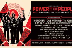 Tom Morello anuncia el Power to the People Festival en Maryland