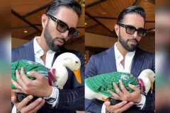 El Pato Merlín y Poncho de Nigris protagonizan encuentro viral en Monterrey