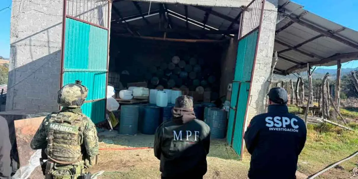 Operativo federal en Puebla y Tlaxcala deja 14 detenidos y asegura dos narcolaboratorios