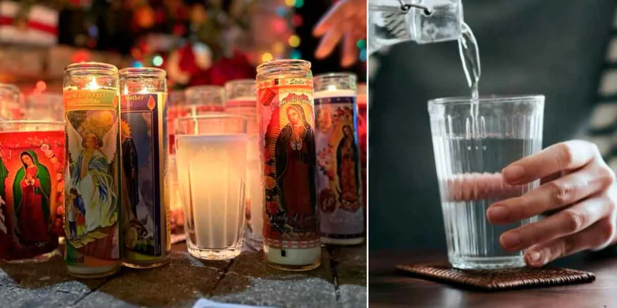 ¿Peligro oculto? Los riesgos de usar vasos de veladora para beber agua