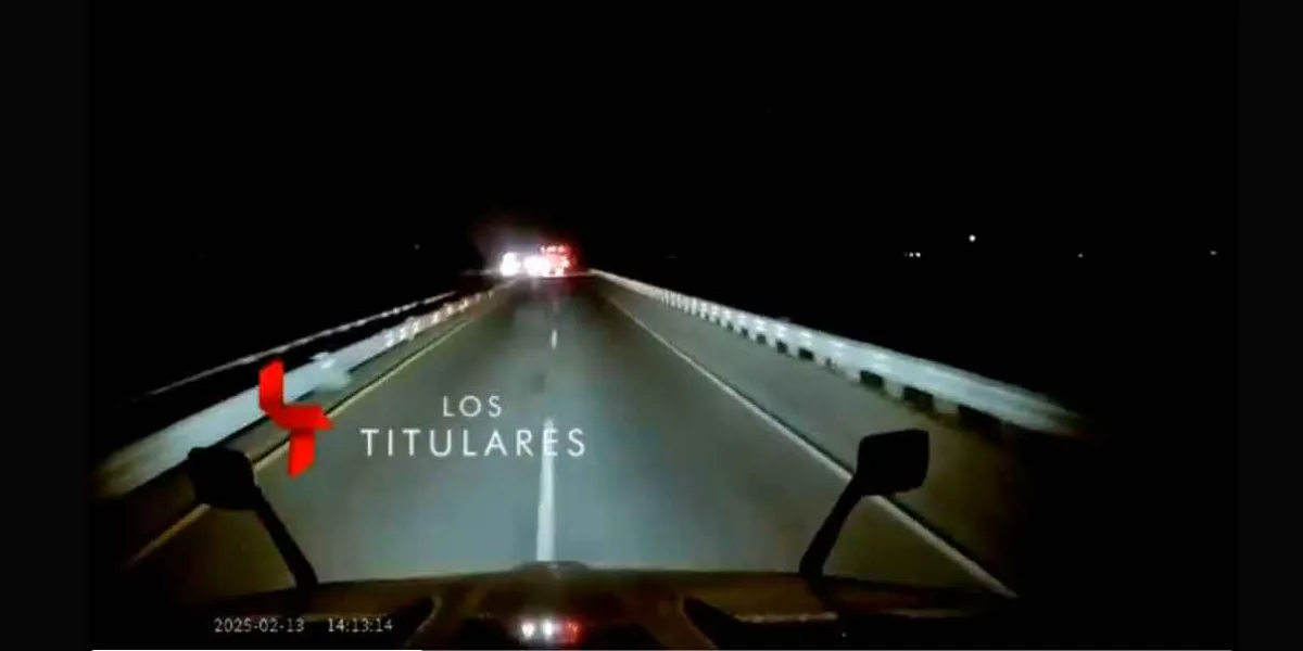 Alertan por retén falso en la autopista Puebla-Orizaba para asaltar a traileros