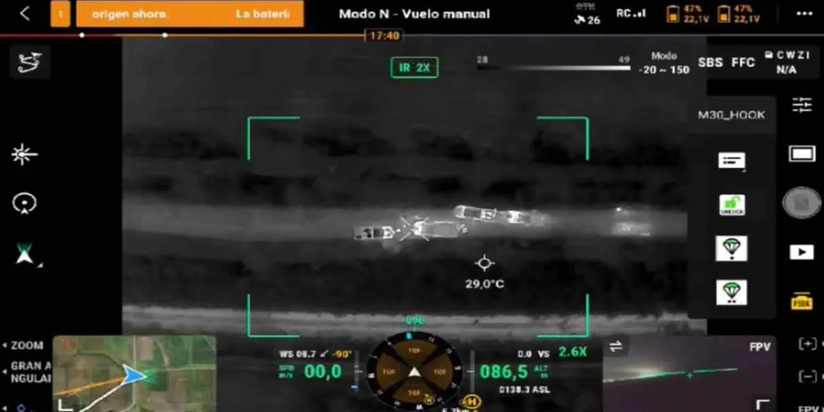 Se filtra VIDEO del ataque con drones a militares en Chihuahua