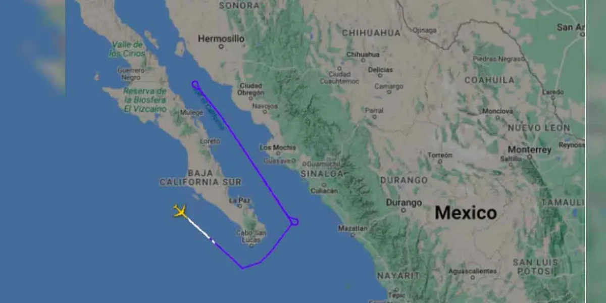 Avión militar de EU voló  sobre espacio aéreo mexicano ¿El acuerdo de Sheinbaum?