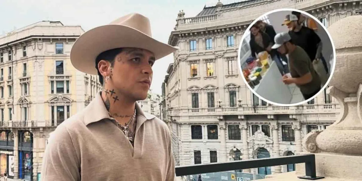 Cristian Nodal sorprende a fan y su reacción se vuelve VIRAL