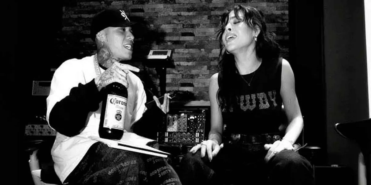  Danna Paola usa a  la Virgen de Guadalupe en su ropa interior en nuevo video musical con Santa Fe Klan 