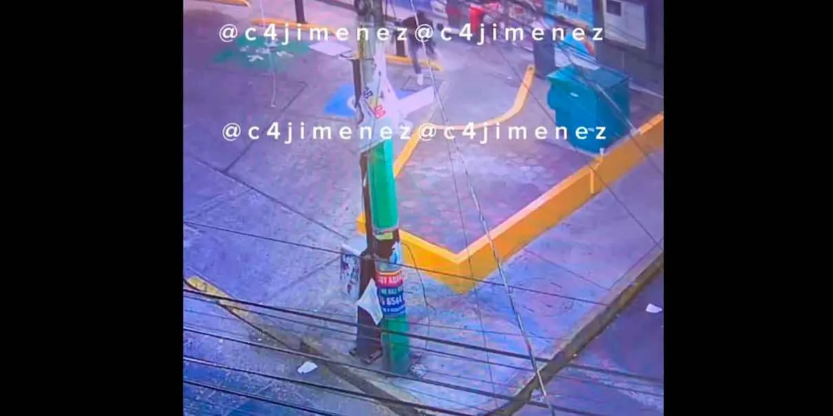 Huye corriendo cómplice de asaltante abatido de un Oxxo de Iztapalapa 