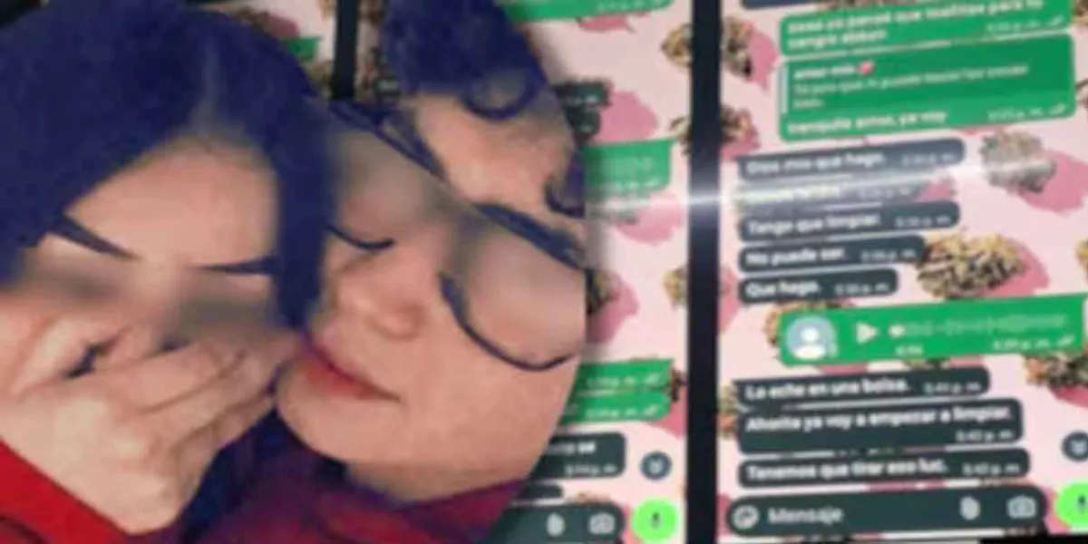 Mensajes de WhatsApp revelan el escalofriante plan de los padres para abandonar a su bebé en Tultitlán