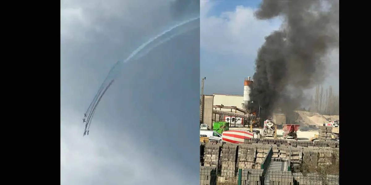 Accidente en la Patrulla de Francia: Colisión de dos aviones deja tres heridos leves