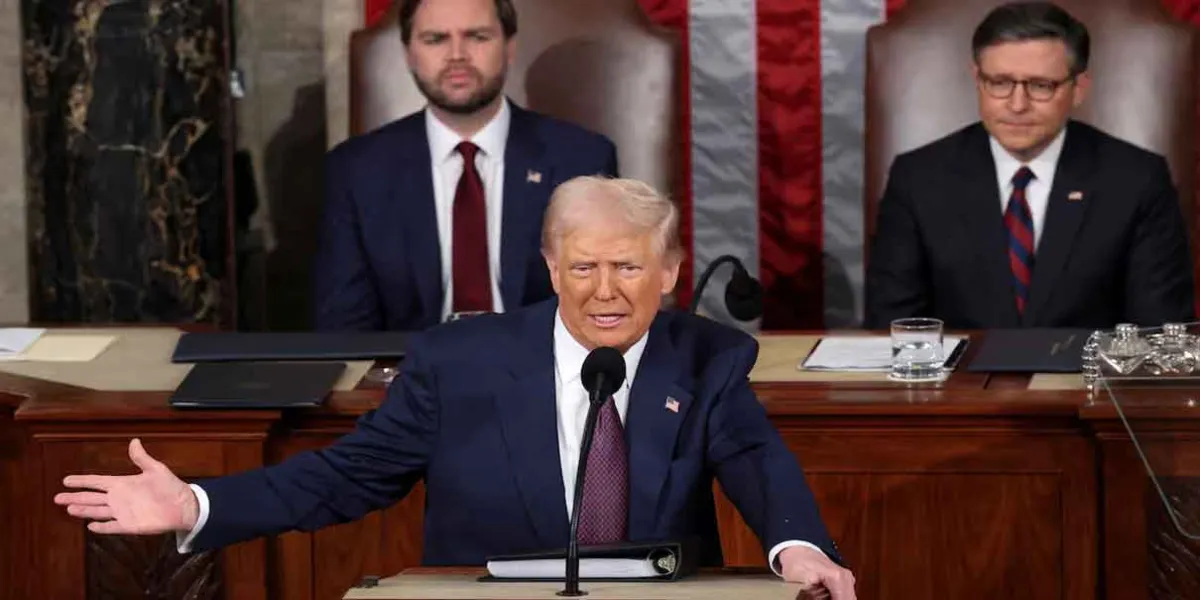 Lo más destacado del discurso de Donald Trump ante el Congreso