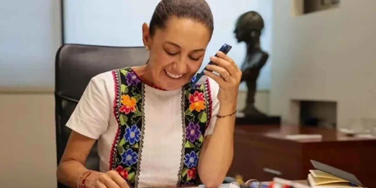 Hackean el celular de Sheinbaum después de entregar capos a EU