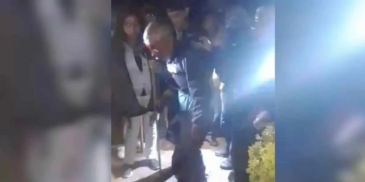 VIDEO. Ladrón de Temoaya se libra de ser linchado