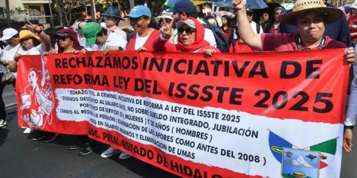 Sheinbaum retira su reforma al ISSSTE para evitar paro magisterial