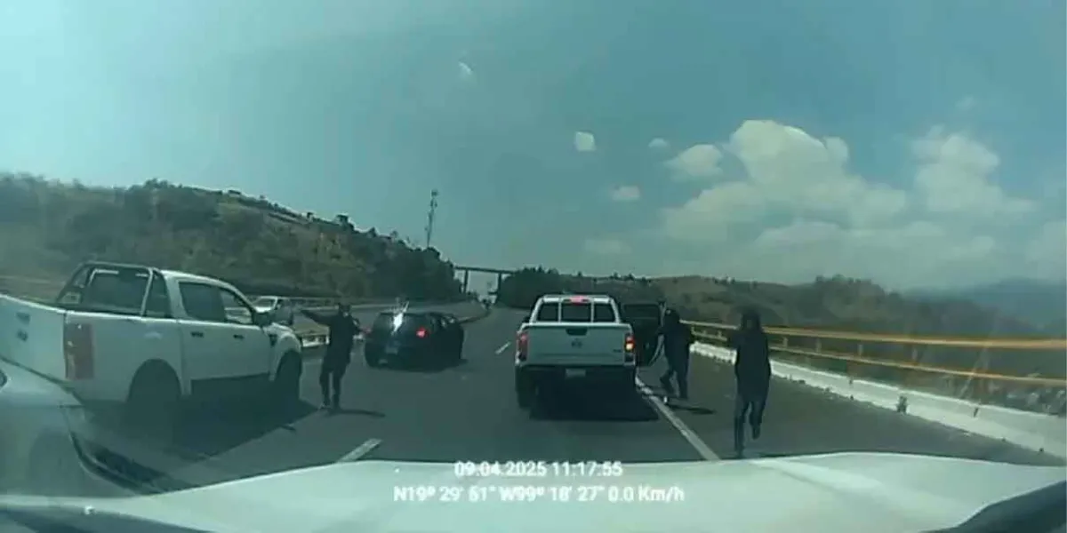 VIDEO. Así operan RATAS en la Autopitas Chamapa-Lechería para asaltar