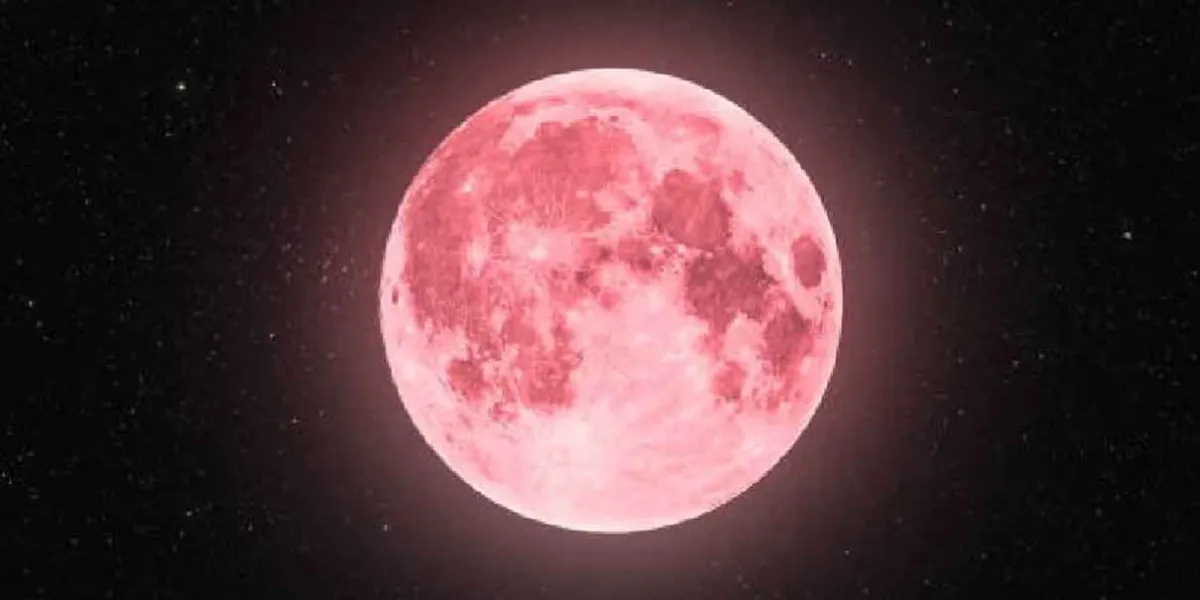 La Luna Rosa te sorprenderá esta noche