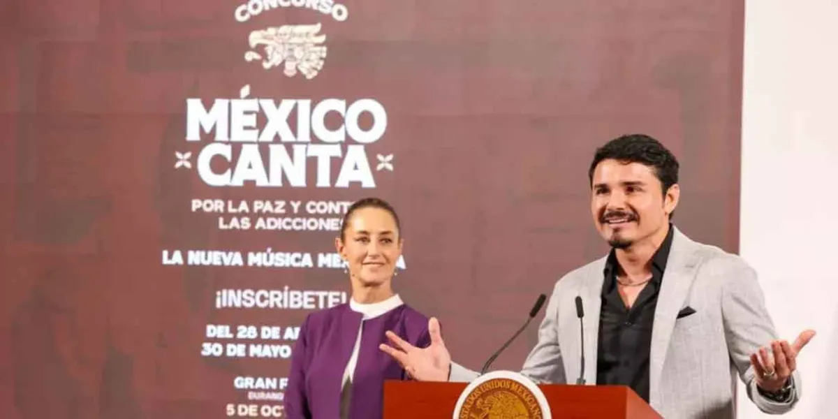 Lanzan 'México canta por la paz', concurso para combatir violencia a través de la música