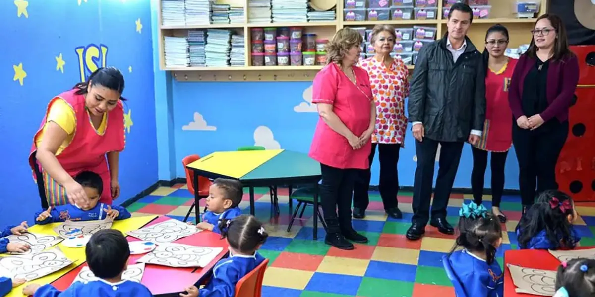 Kínder modelo visitado por Peña Nieto ahora vinculado a huachitúneles