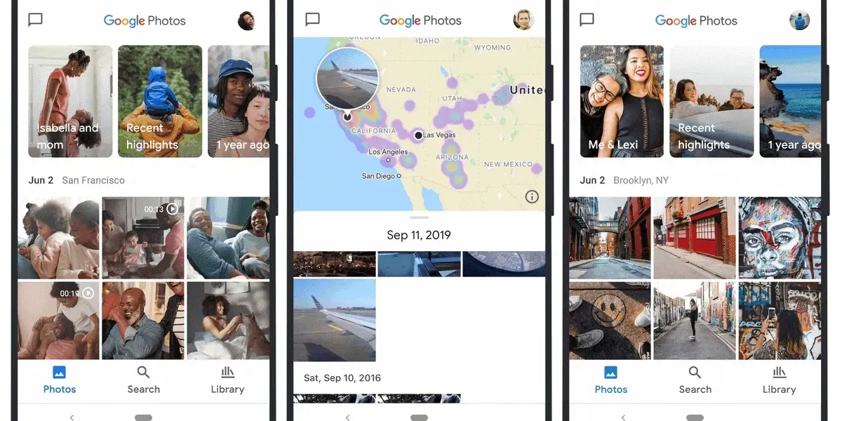 Google Fotos se actualiza para encontrar contenido más rápido