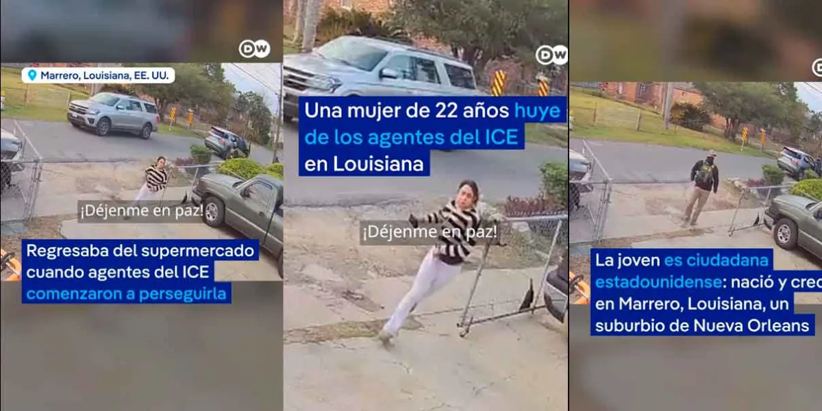 VIDEO. ICE confunde y persigue a ciudadana estadounidense en Louisiana