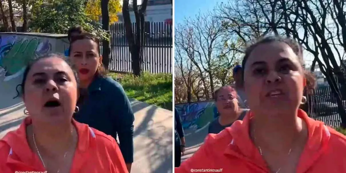 VIDEO. “Lady Zumba” se pone loca contra jóvenes que le pidieron que no invadiera los skateparks 