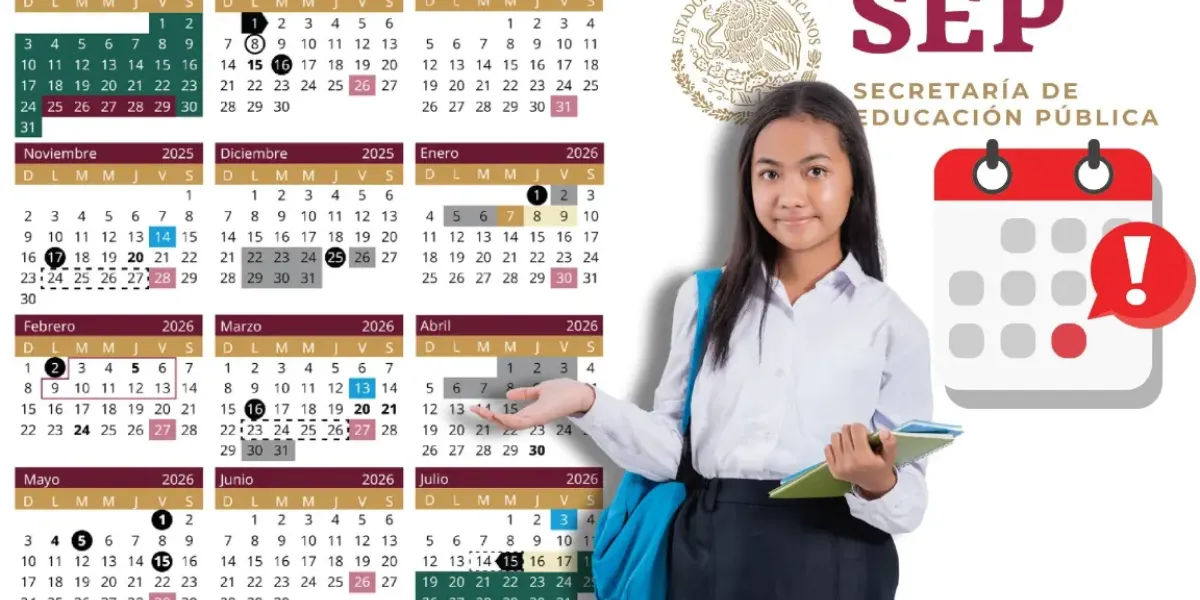 ¿Cinco días sin clases? La expectativa por el megapuente de mayo en el ciclo escolar 2025-2026