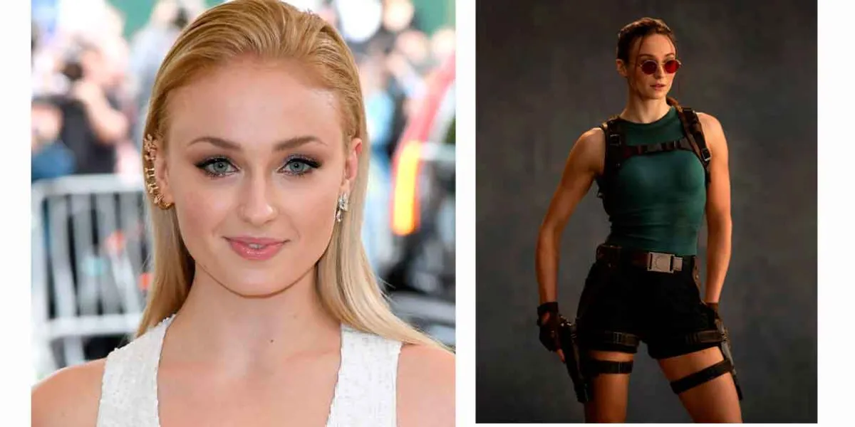 Prime Video revela a Sophie Turner como Lara Croft 