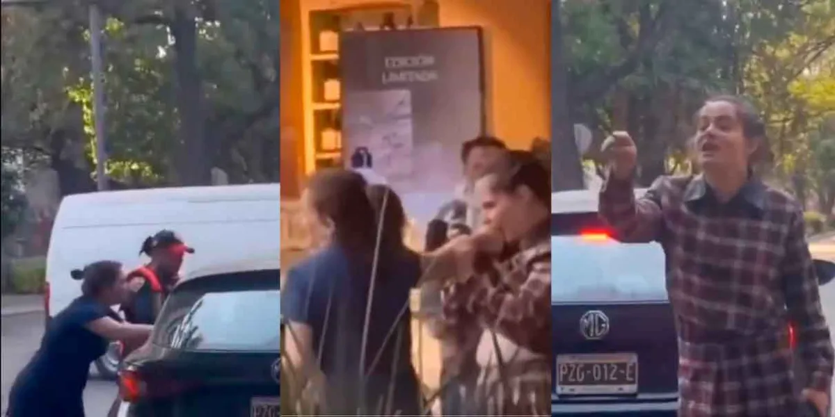 VIDEO. Con mordidas e insultos “Lady Naucalpan” agrede a mujer ciclista