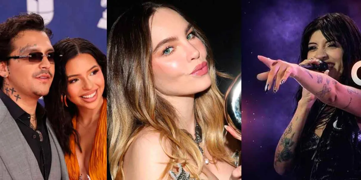 Ángela Aguilar y Nodal sin ganar nada en Premio Lo Nuestro 2026. Cazzu y Belinda si ganaron