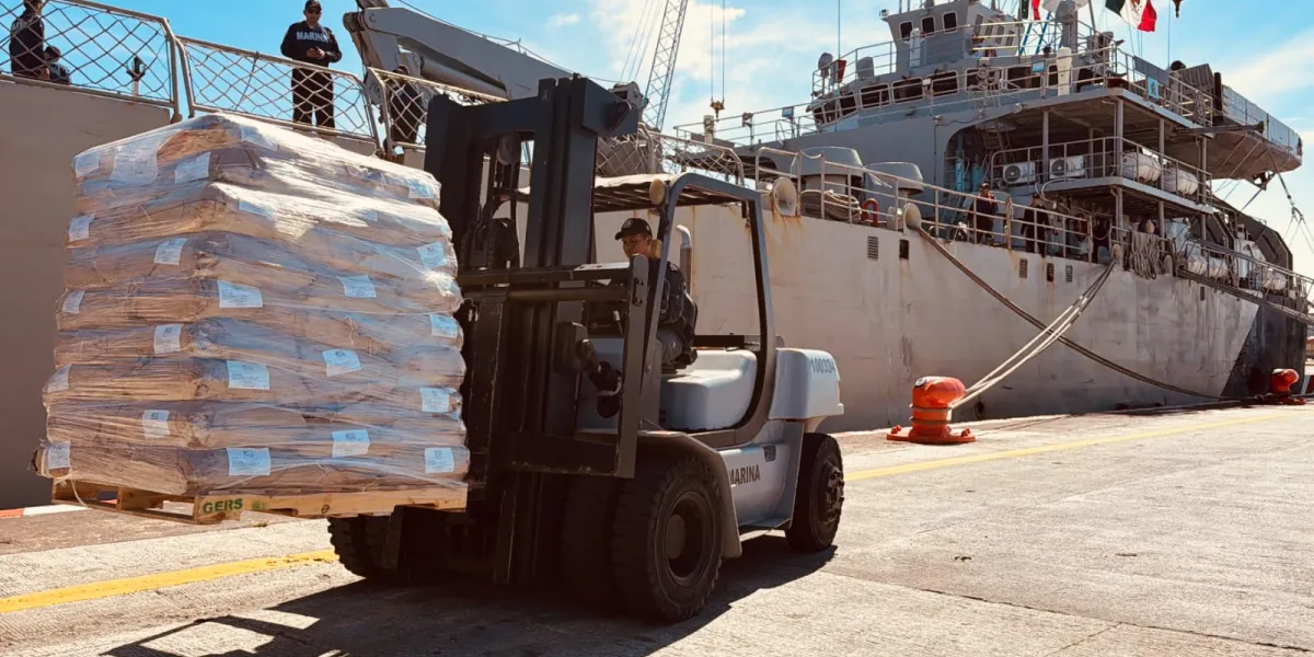 México envía más de 814 toneladas de ayuda humanitaria a Cuba