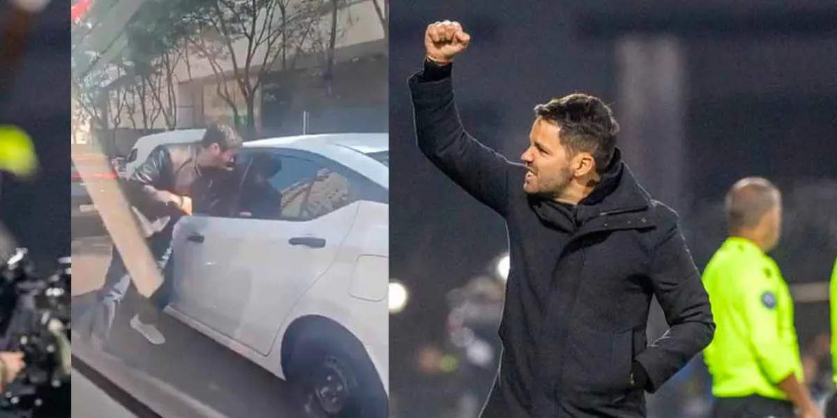 VIDEO. ¿Nicolás Larcamón resuelve conflicto vial a golpes? Esto es lo que se sabe