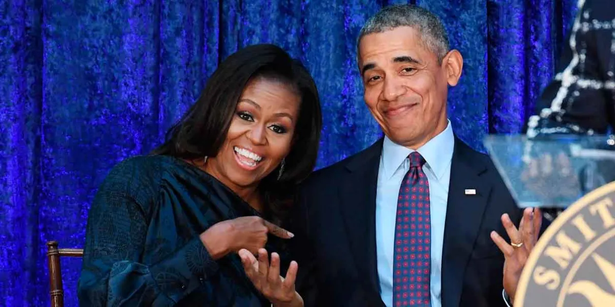 VIDEO. Trump comparte animación que representa a Barack y Michelle Obama como monos