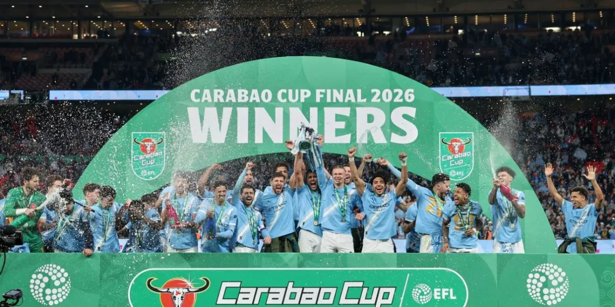 Manchester City campeón de la Carabao Cup 2026 tras vencer al Arsenal en Wembley