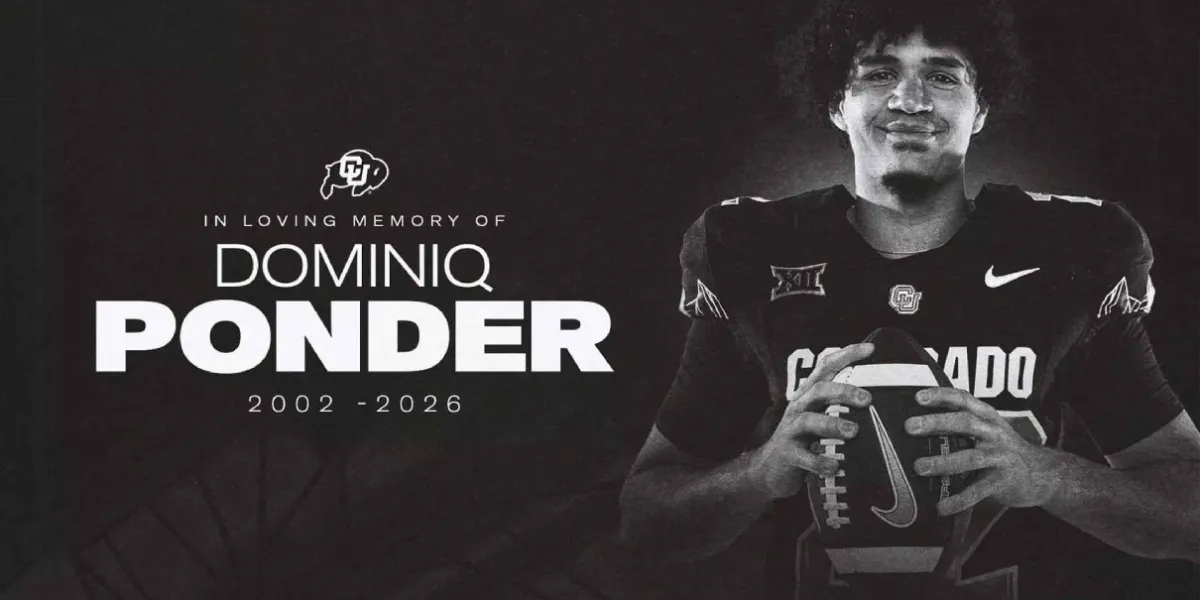 Muere Dominiq Ponder, quarterback de la Universidad de Colorado, en trágico accidente